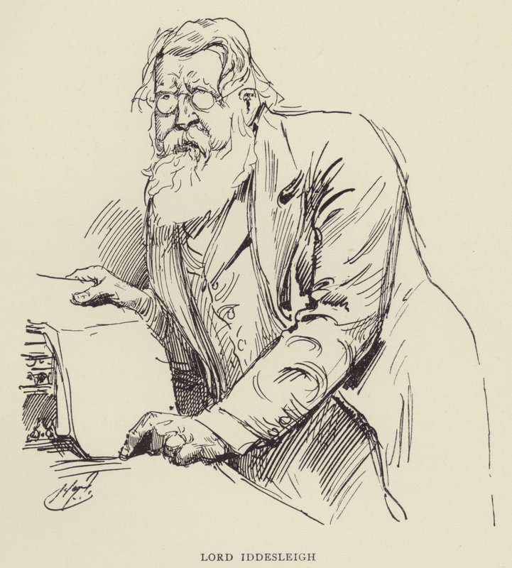 Lord Iddesleigh autorstwa Harry Furniss