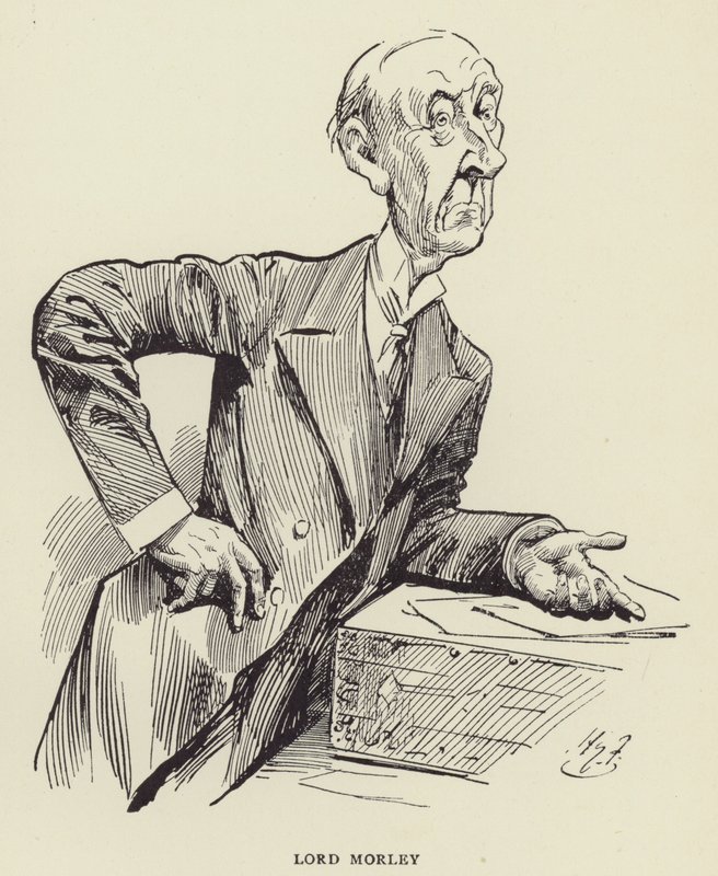 Lord Morley autorstwa Harry Furniss