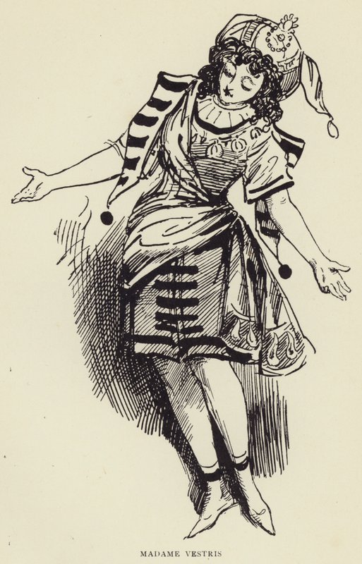 Madame Vestris autorstwa Harry Furniss