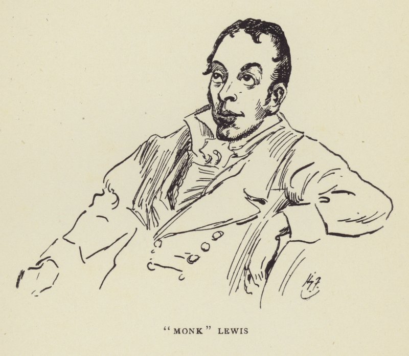 Mnich Lewis autorstwa Harry Furniss