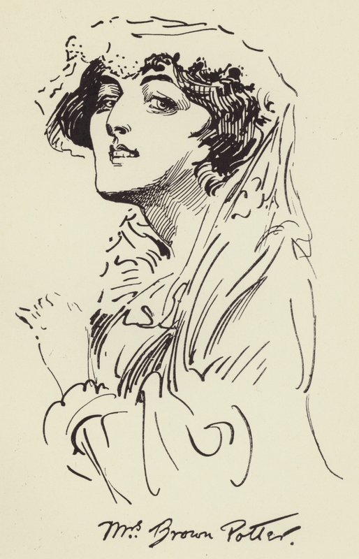Pani Brown Potter autorstwa Harry Furniss
