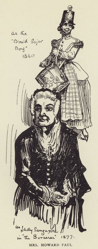 Pani Howard Paul autorstwa Harry Furniss