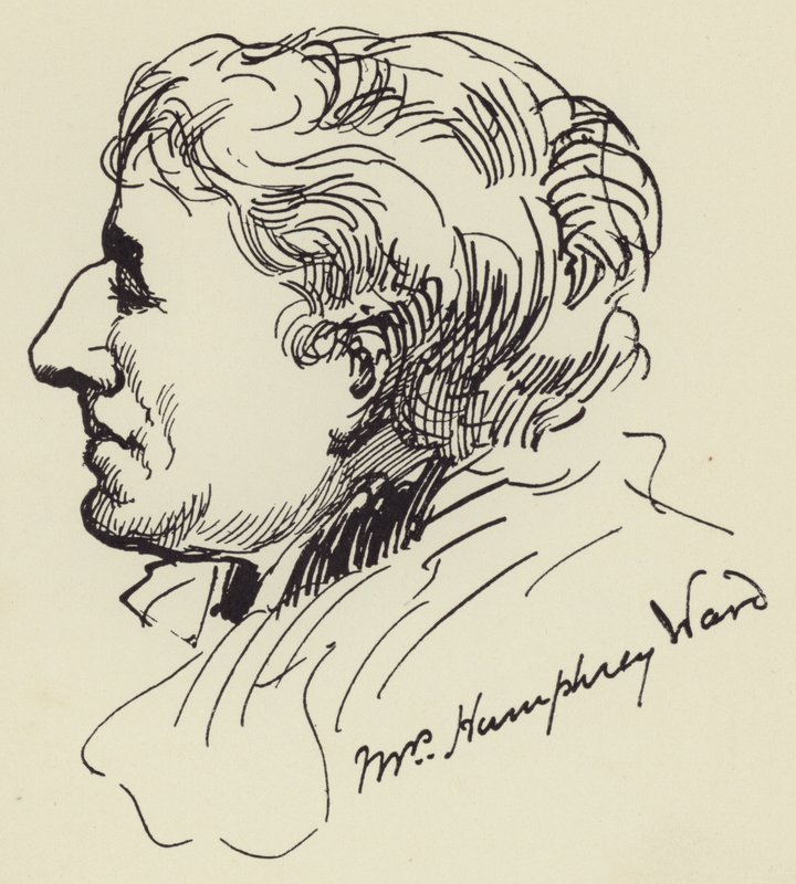 Pani Humphrey Ward autorstwa Harry Furniss