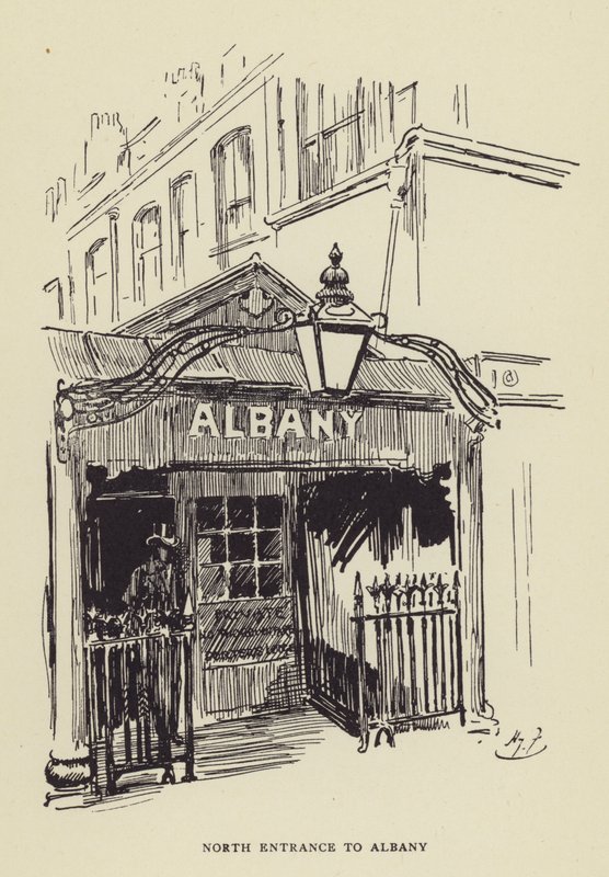 Północne wejście do Albany autorstwa Harry Furniss