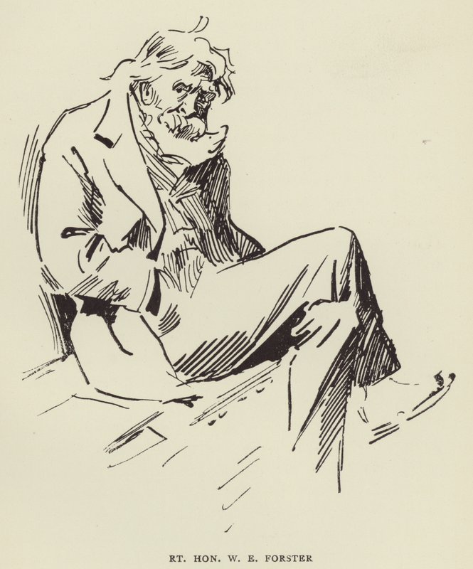 Szanowny W E Forster autorstwa Harry Furniss