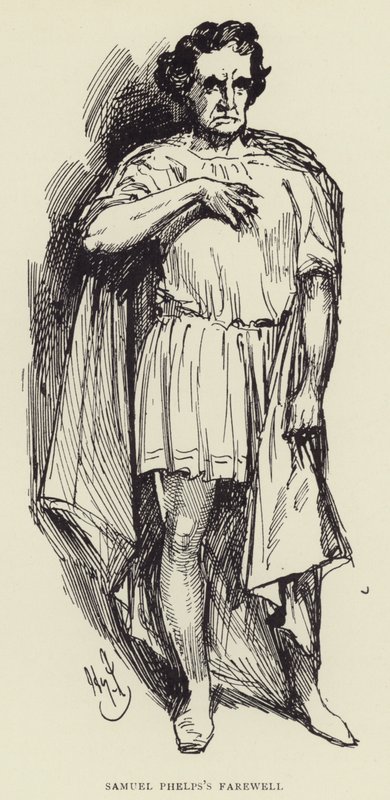 Pożegnanie Samuela Phelpsa autorstwa Harry Furniss