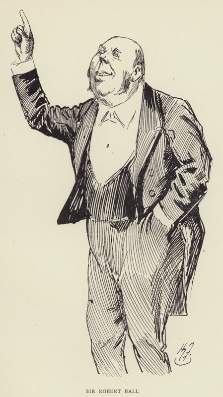 Sir Robert Ball autorstwa Harry Furniss