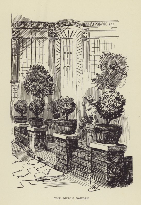 Ogród Holenderski autorstwa Harry Furniss