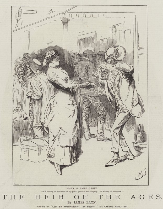 Dziedzic Wieków, autorstwa Jamesa Payna autorstwa Harry Furniss