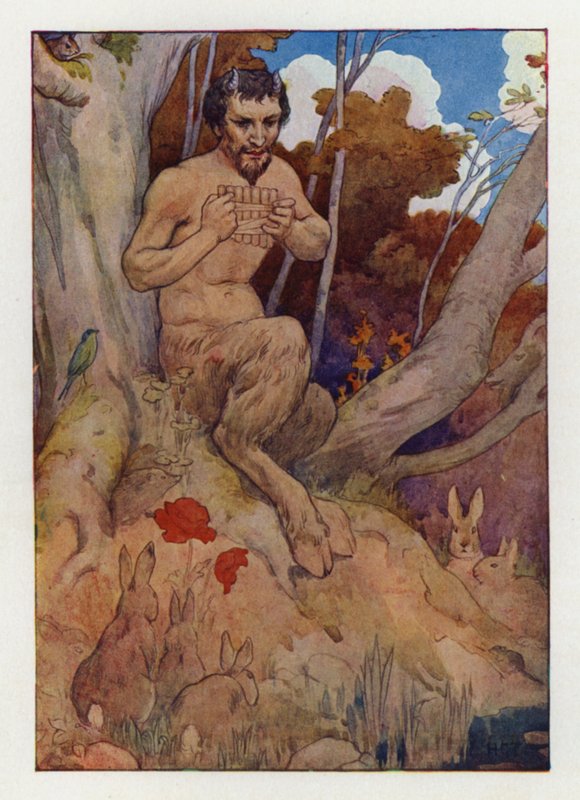 Patelnia (litografia kolorowa) autorstwa Harry George Theaker