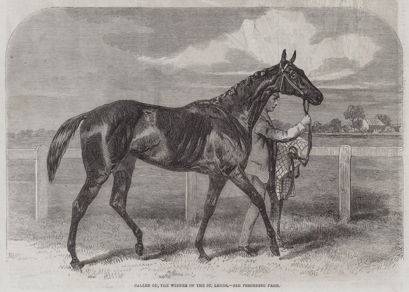 Caller Ou, zwycięzca St Leger autorstwa Harry Hall