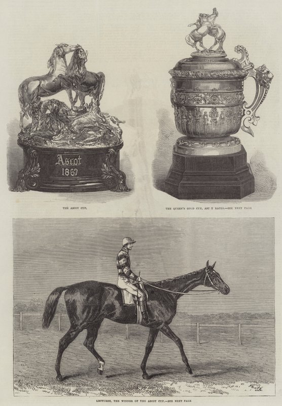 Puchar Ascot autorstwa Harry Hall