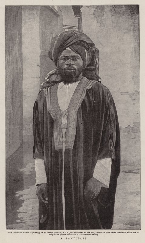 Zanzibarski autorstwa Harry Hamilton Johnston