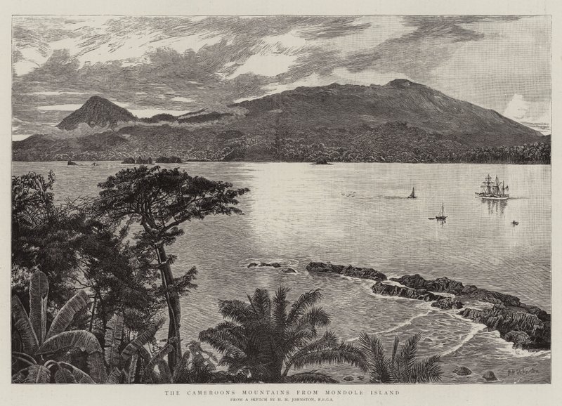Kamerun z wyspy Mondole autorstwa Harry Hamilton Johnston