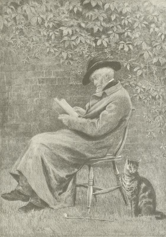 Carlyle w Chelsea autorstwa Helen Allingham
