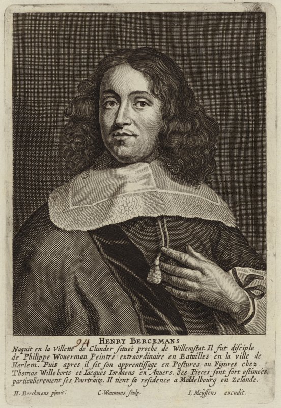 Portret Hendricka Berckmana autorstwa Hendrick Berckman