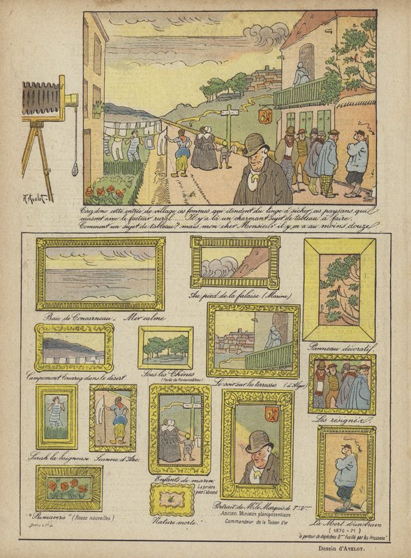 Ilustracja do Le Rire autorstwa Henri Avelot