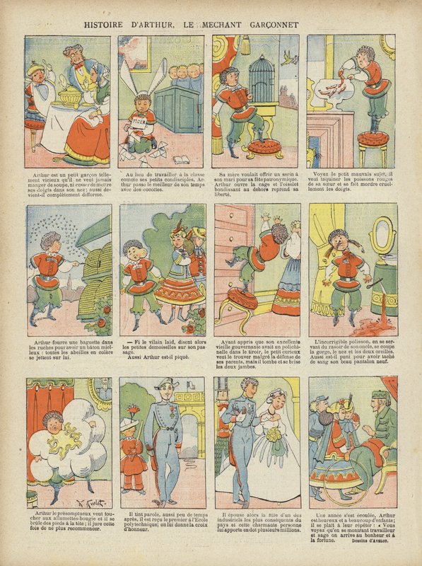 Ilustracja do Le Rire autorstwa Henri Avelot
