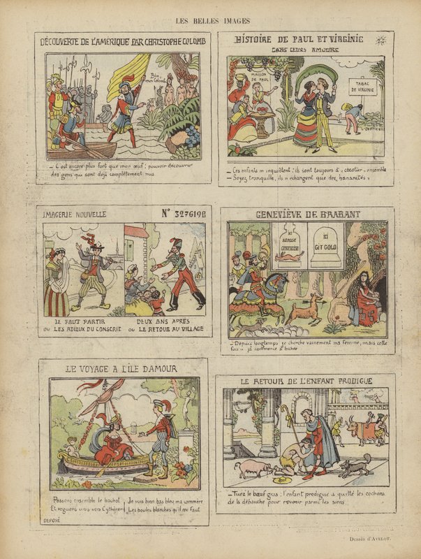 Ilustracja do Le Rire autorstwa Henri Avelot