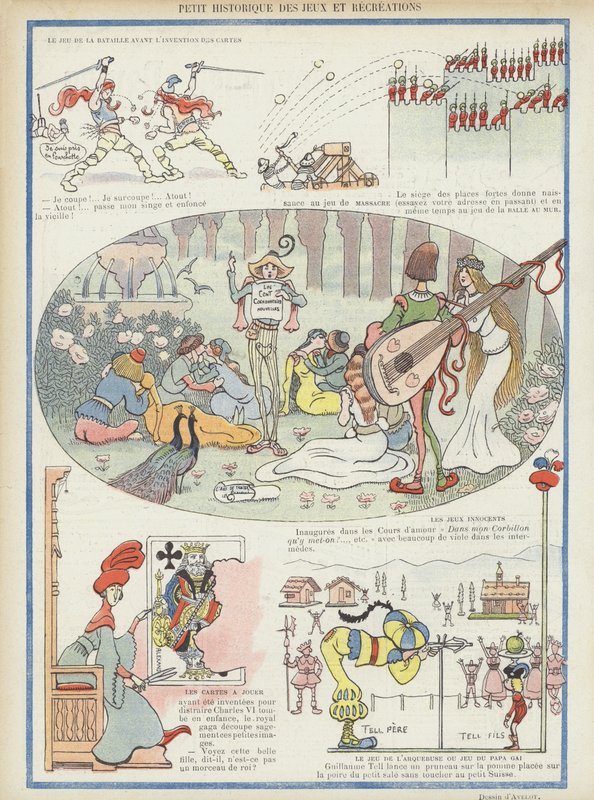 Ilustracja do Le Rire autorstwa Henri Avelot