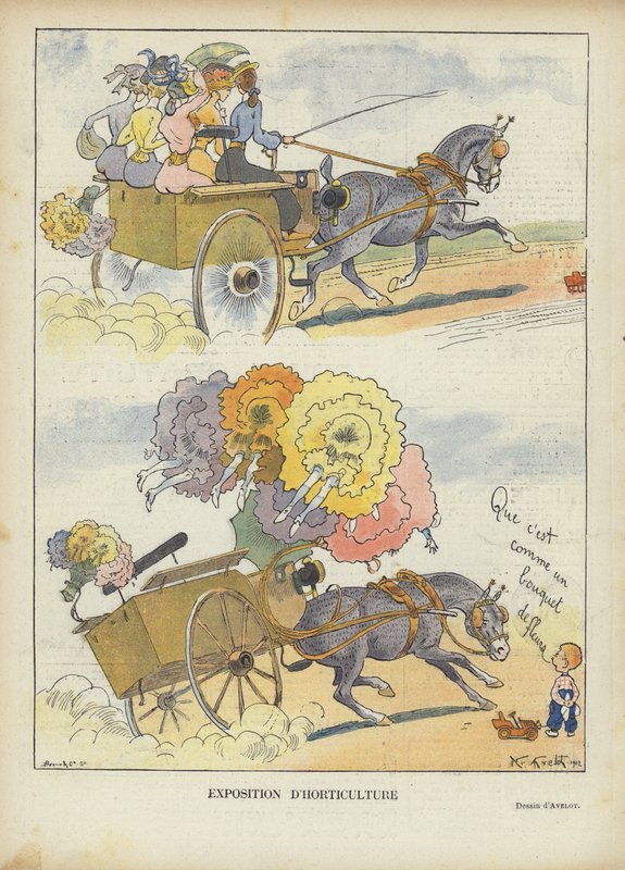 Ilustracja do Le Rire autorstwa Henri Avelot