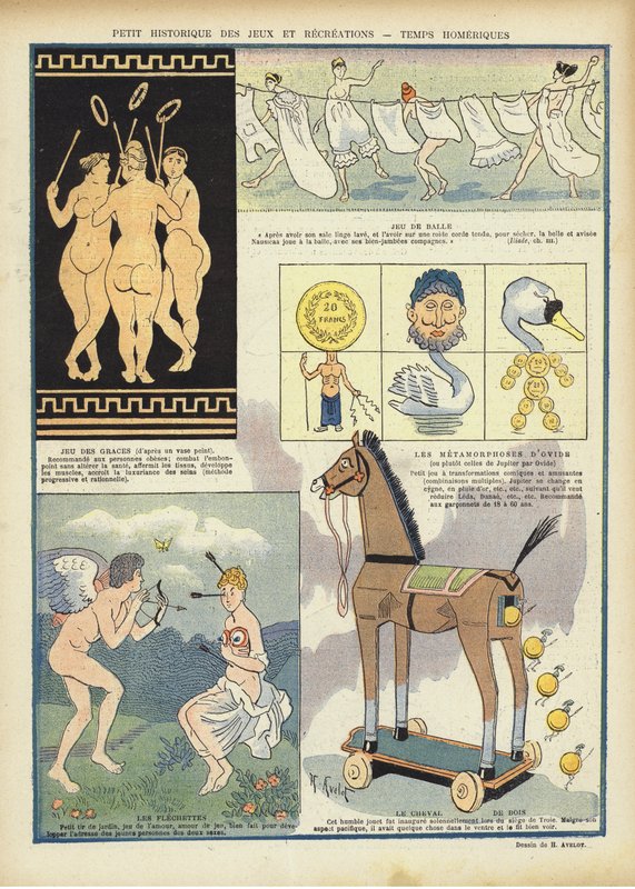 Ilustracja do Le Rire autorstwa Henri Avelot
