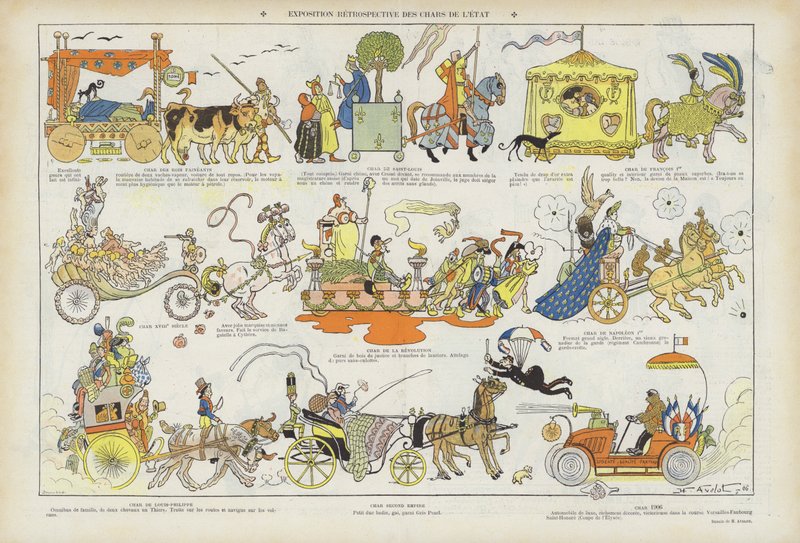 Ilustracja do Le Rire autorstwa Henri Avelot