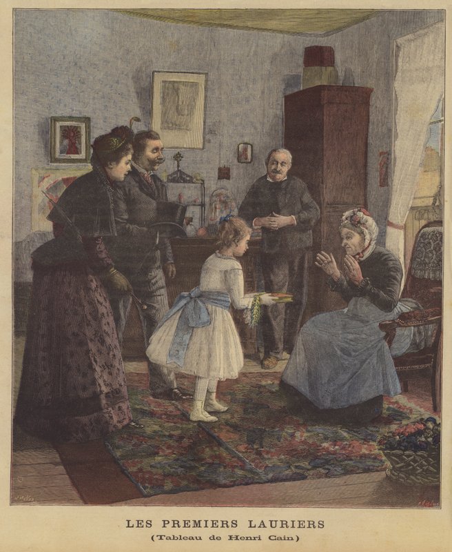 Pierwsze Laury autorstwa Henri Cain