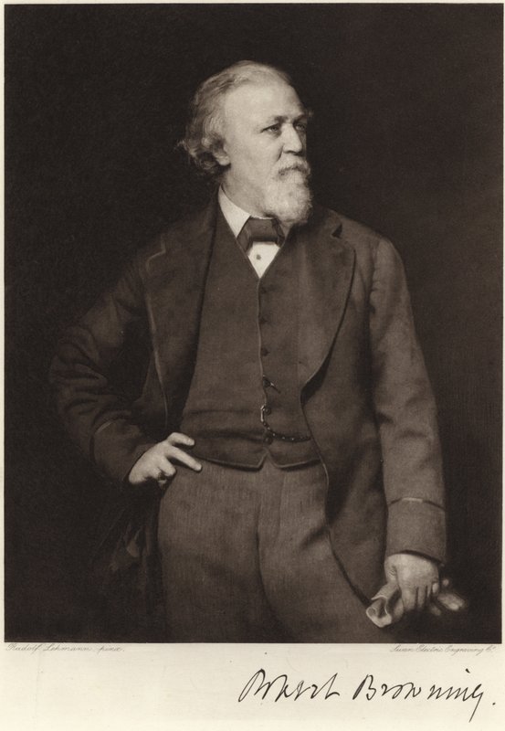 Robert Browning autorstwa Henri Lehmann
