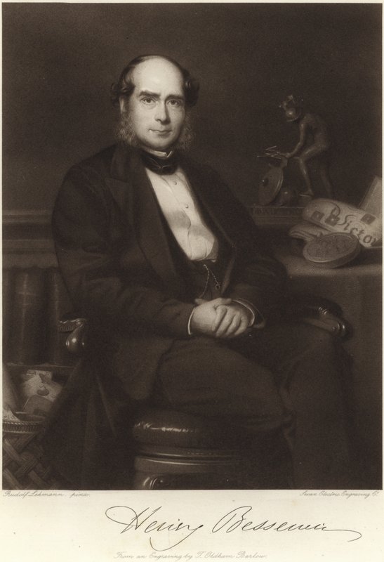 Sir Henry Bessemer autorstwa Henri Lehmann