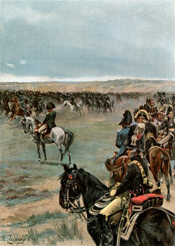 Emperorpoli-ийн өмнөх давхих autorstwa Henri Louis Dupray