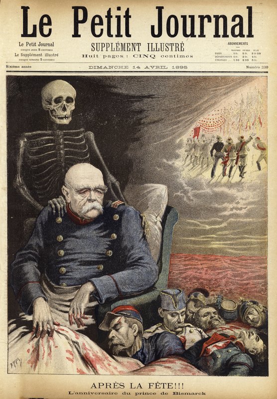 Okładka Le Petit Journal, 14 kwietnia 1895 r autorstwa Henri Meyer