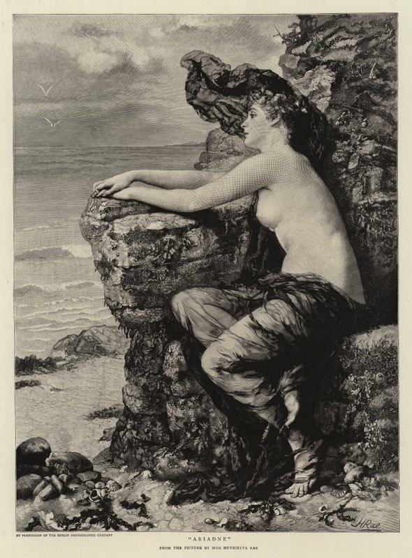 Ariadna autorstwa Henrietta Rae
