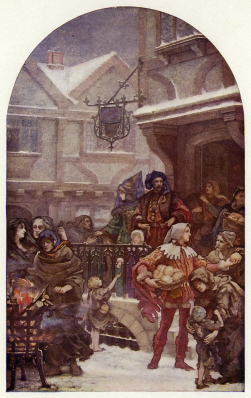 Whittington i biedacy autorstwa Henrietta Rae
