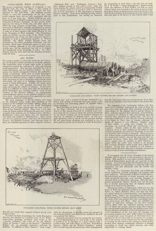 Coolgardie Gold-Fields, Australia autorstwa Henry Charles Seppings Wright