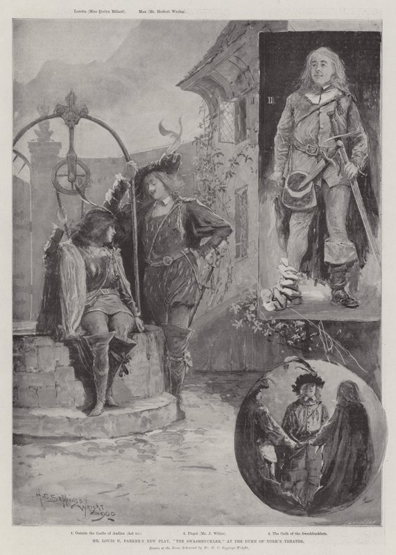 Nowa sztuka Louisa N Parkera, The Swashbuckler, w Duke of York