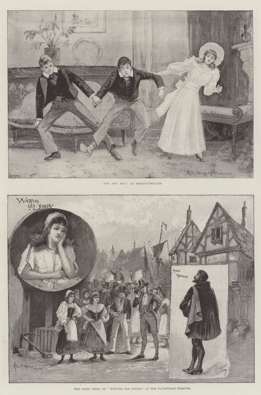 Sztuki widowiskowe w Londynie autorstwa Henry Charles Seppings Wright