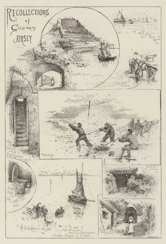 Wspomnienia Gouray autorstwa Henry Charles Seppings Wright