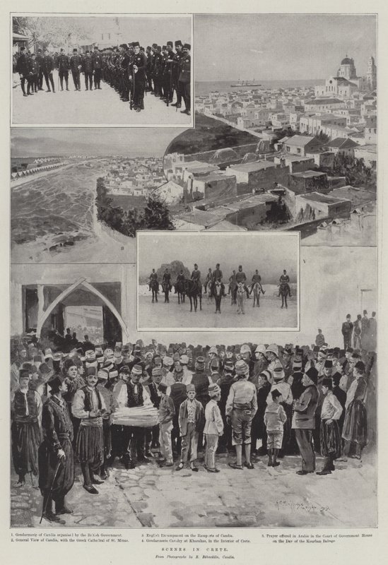 Sceny z Krety autorstwa Henry Charles Seppings Wright