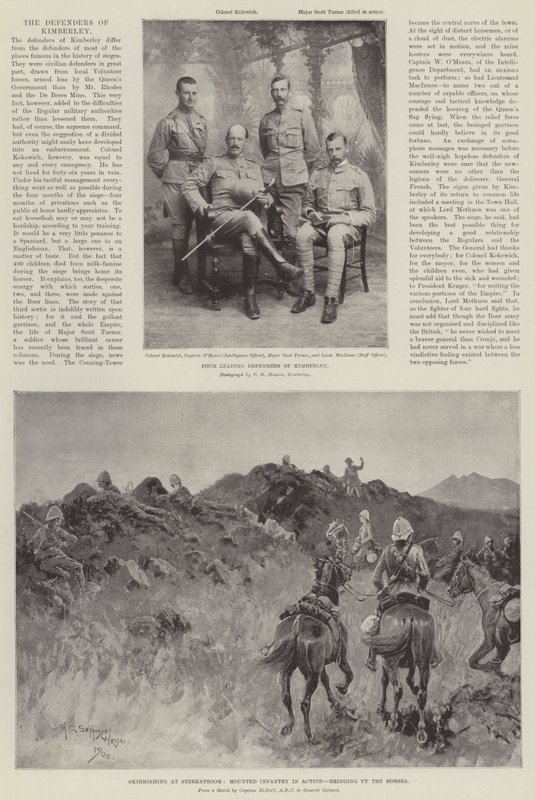Obrońcy Kimberley autorstwa Henry Charles Seppings Wright