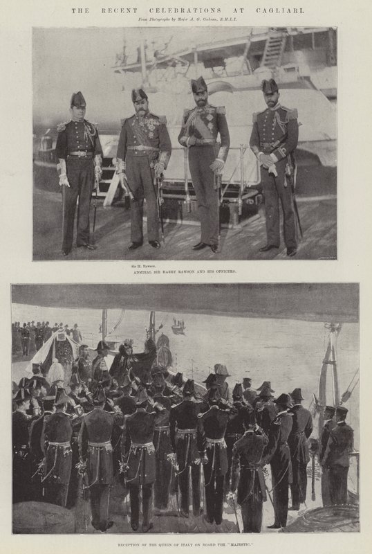 Ostatnie uroczystości w Cagliari autorstwa Henry Charles Seppings Wright