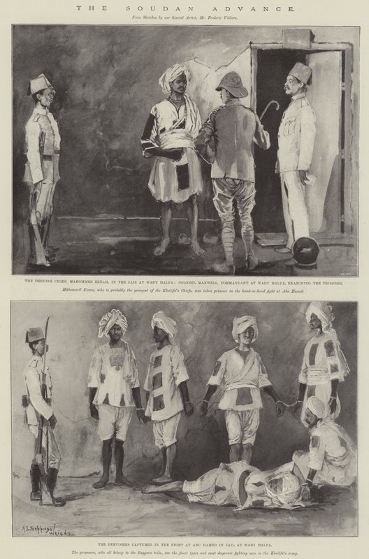 Natarcie Sudanu autorstwa Henry Charles Seppings Wright