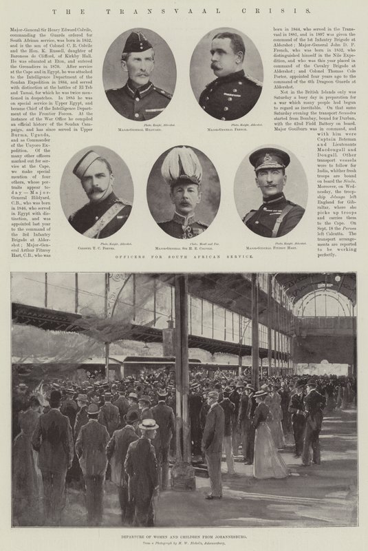 Kryzys Transwalu autorstwa Henry Charles Seppings Wright