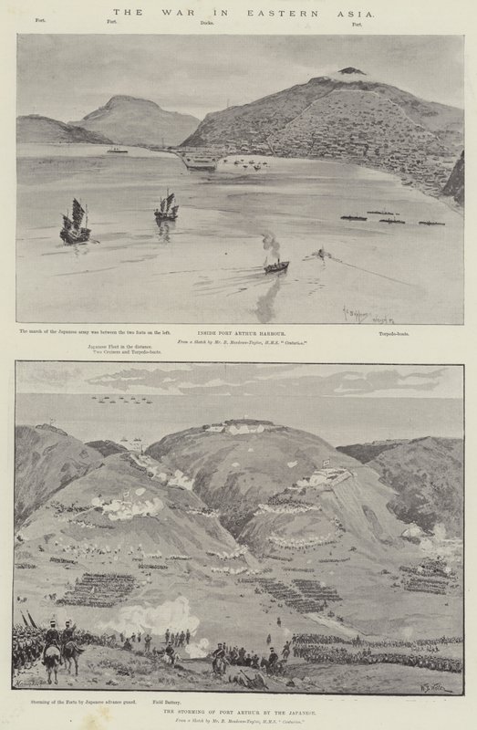 Wojna w Azji Wschodniej autorstwa Henry Charles Seppings Wright