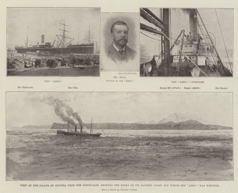 Wrak statku Aden autorstwa Henry Charles Seppings Wright