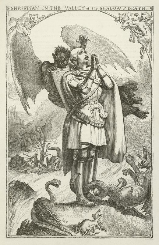 Ilustracja do Wędrówki Pielgrzyma autorstwa Johna Bunyan autorstwa Henry Courtney Selous