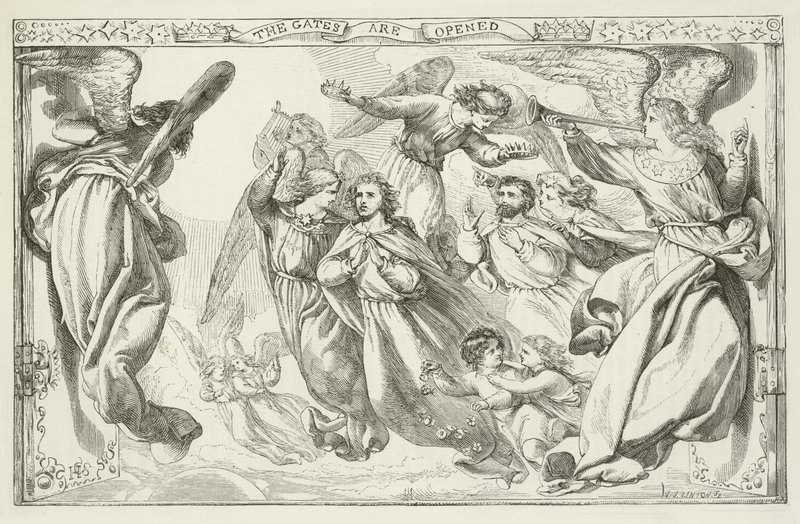 Ilustracja do Wędrówki Pielgrzyma autorstwa Johna Bunyan autorstwa Henry Courtney Selous