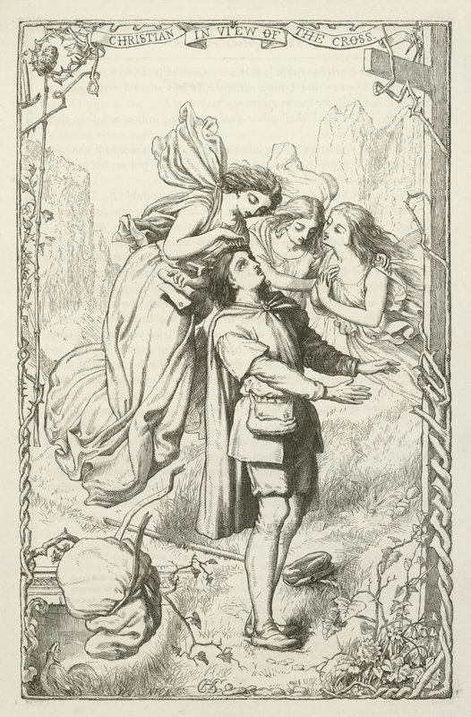 Ilustracja do Wędrówki Pielgrzyma autorstwa Johna Bunyan autorstwa Henry Courtney Selous