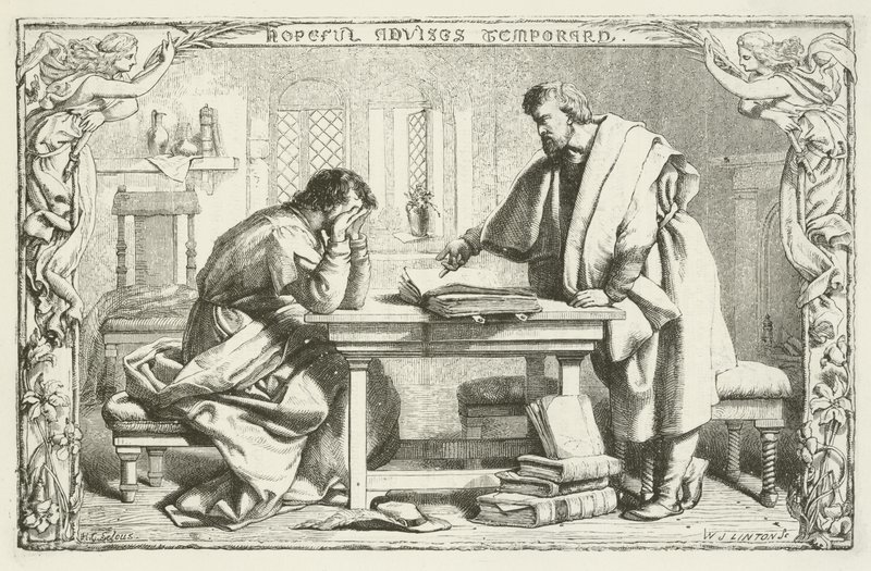 Ilustracja do Wędrówki Pielgrzyma autorstwa Johna Bunyan autorstwa Henry Courtney Selous