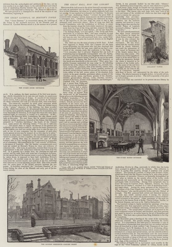 Pałac Lambeth autorstwa Henry Edward Tidmarsh